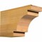 Ekena Millwork Mediterranean Rough Sawn Rafter Tail, Western Red Cedar, 6"W x 10"H x 16"L RFT06X10X16MED00RWR - alternate 1